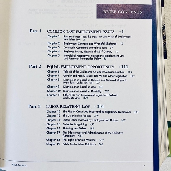 EMPLOYMENT AND LABOR LAW Patrick J Cihon Textbook - Picture 4 of 10